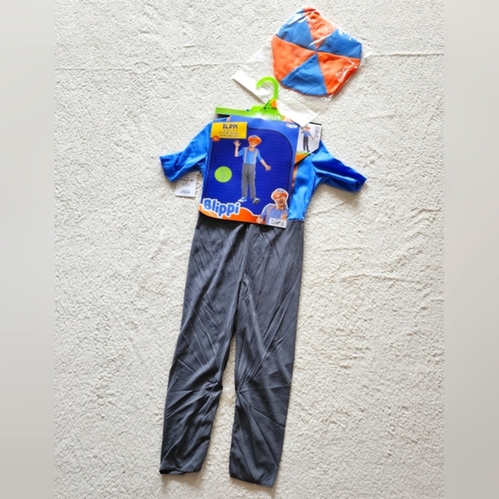 NEW Toddler Blippi Halloween Costume/ outfit size 3t/4t - Picture 2 of 4
